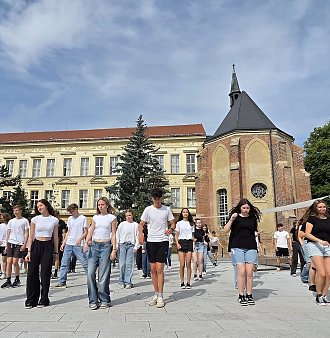 Deváťáci se rozloučili s Tyršovkou