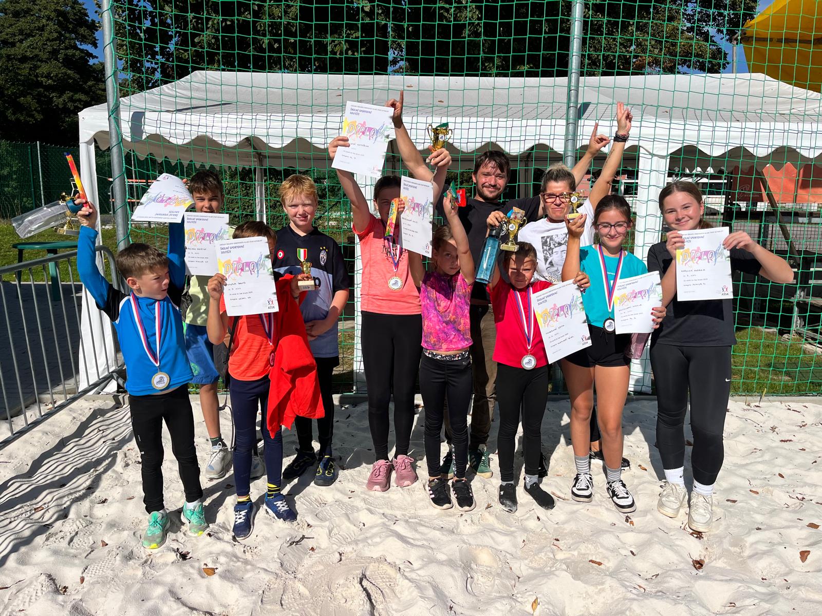 Inline závod: Naše škola míří do krajského finále!