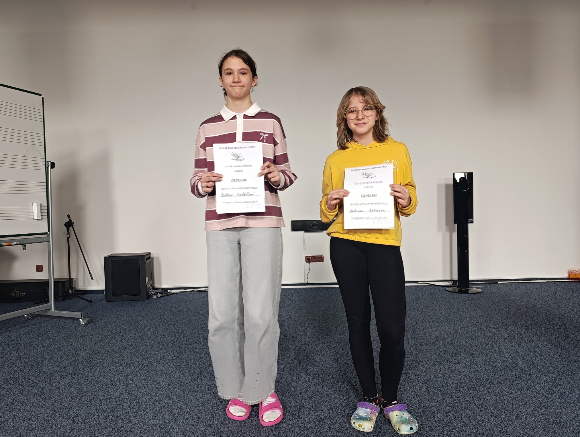 Školní kolo recitační soutěže